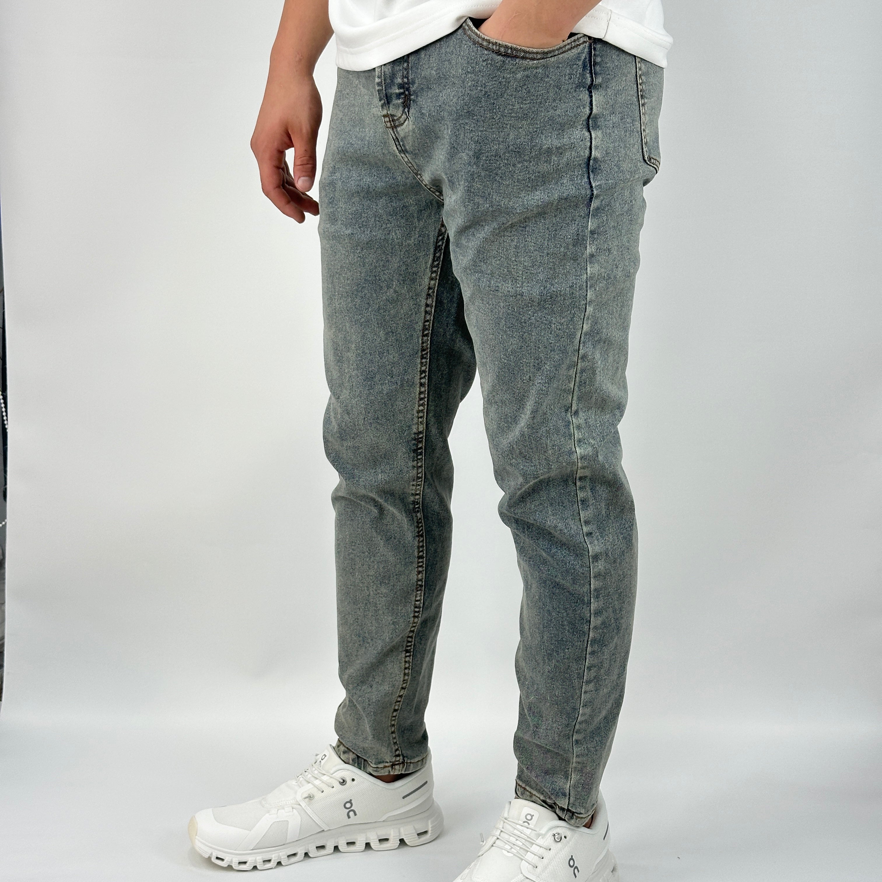 Jeans PB dirty green